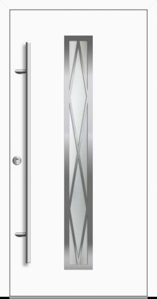 Aluminium Landhaustür "AURORA" 82 mm RC2 Diamant Sprossenfelder