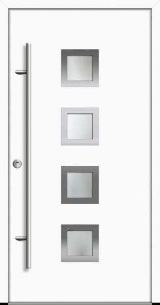 Aluminium Haustür &quot;ANTOINETTE&quot; 68 mm