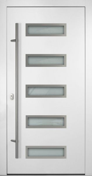 Aluminium Haustür "AGADA" 92 mm flügelüberdeckend