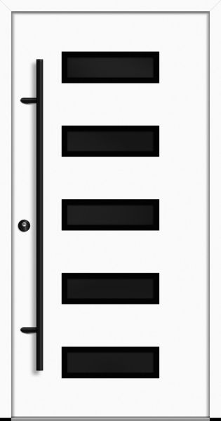 Aluminium Haustür "AGADA" 68 mm BLACKLINE
