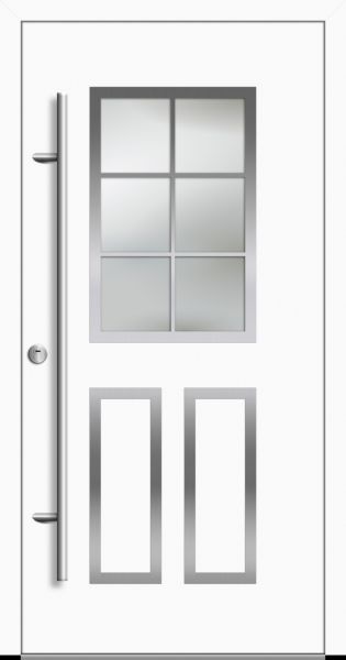 Aluminium Landhaustür "MARLIES" 82 mm RC2 Sprossenfelder