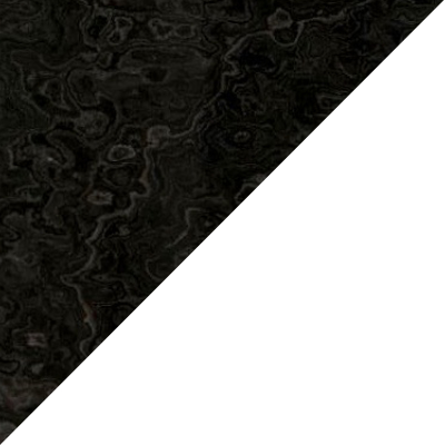 Elegant Black Gebluemt (Stein außen) / Verkehrsweiß (RAL 9016 innen)