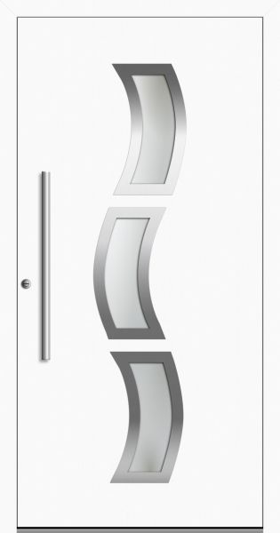 Aluminium Haustür "SOPHIE" 78 mm flügelüberdeckend RC2