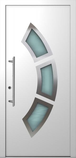 Aluminium Haustür "BELLA" 60 mm flügelüberdeckend RC2