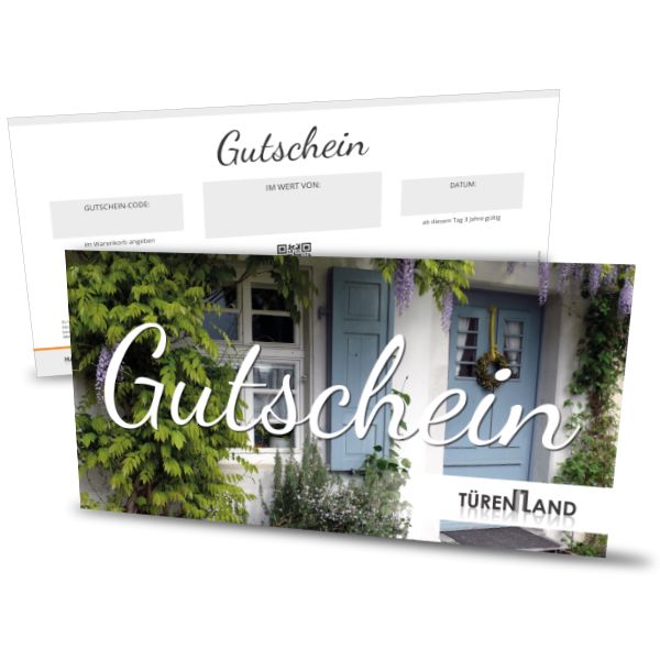 TÜRENLAND Gutschein für jeden Anlass