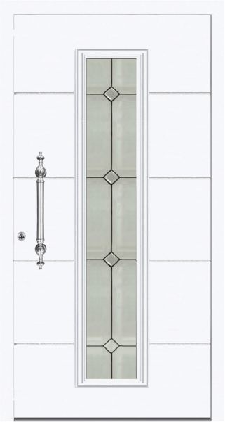 Aluminium Landhaustür "GRETA" 78 mm flügelüberdeckend RC2