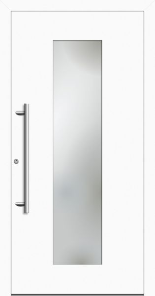 Aluminium Haustür "JULE" 79 mm RC2 flügelüberdeckend