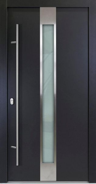 Aluminium Haustür "FABIA" 92 mm flügelüberdeckend