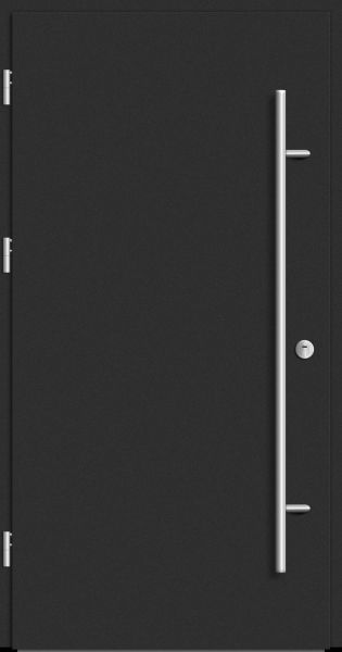AKTION Aluminium Haustür "VALERIA" 68 mm Anthrazit
