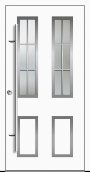 Aluminium Landhaustür "CORGINA" 82 mm RC2 Sprossenfelder