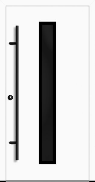 Aluminium Haustür "AURORA" 82 mm RC2 BLACKLINE