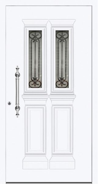 Aluminium Landhaustür "KATHARINA" 78 mm flügelüberdeckend RC2
