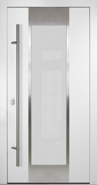 Aluminium Haustür "BENJA" 92 mm flügelüberdeckend